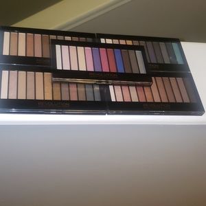 5 makeup revolution eyeshadow palettes. 60 shades